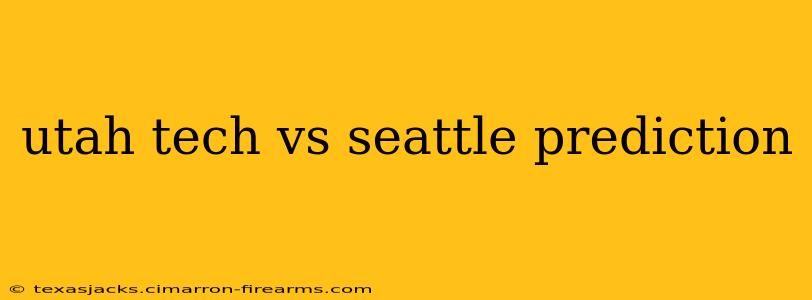 utah tech vs seattle prediction