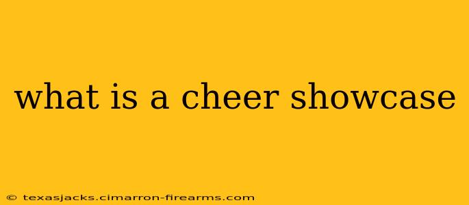 what is a cheer showcase